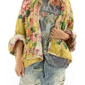 Magnolia Pearl Carrington Quilt Coat, Jacket 654, Golden Hour, OS